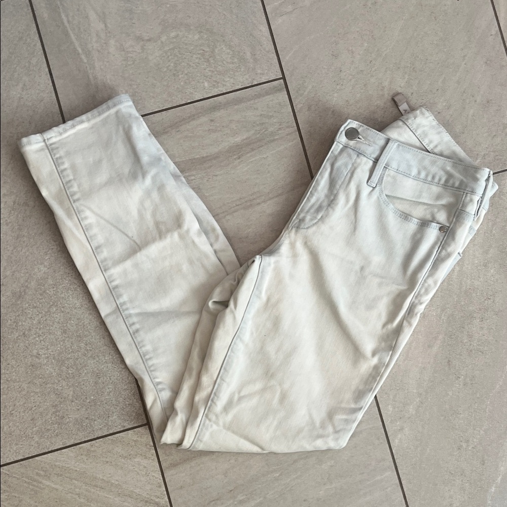 Athleta Women's Straight Leg Jeans - Cream